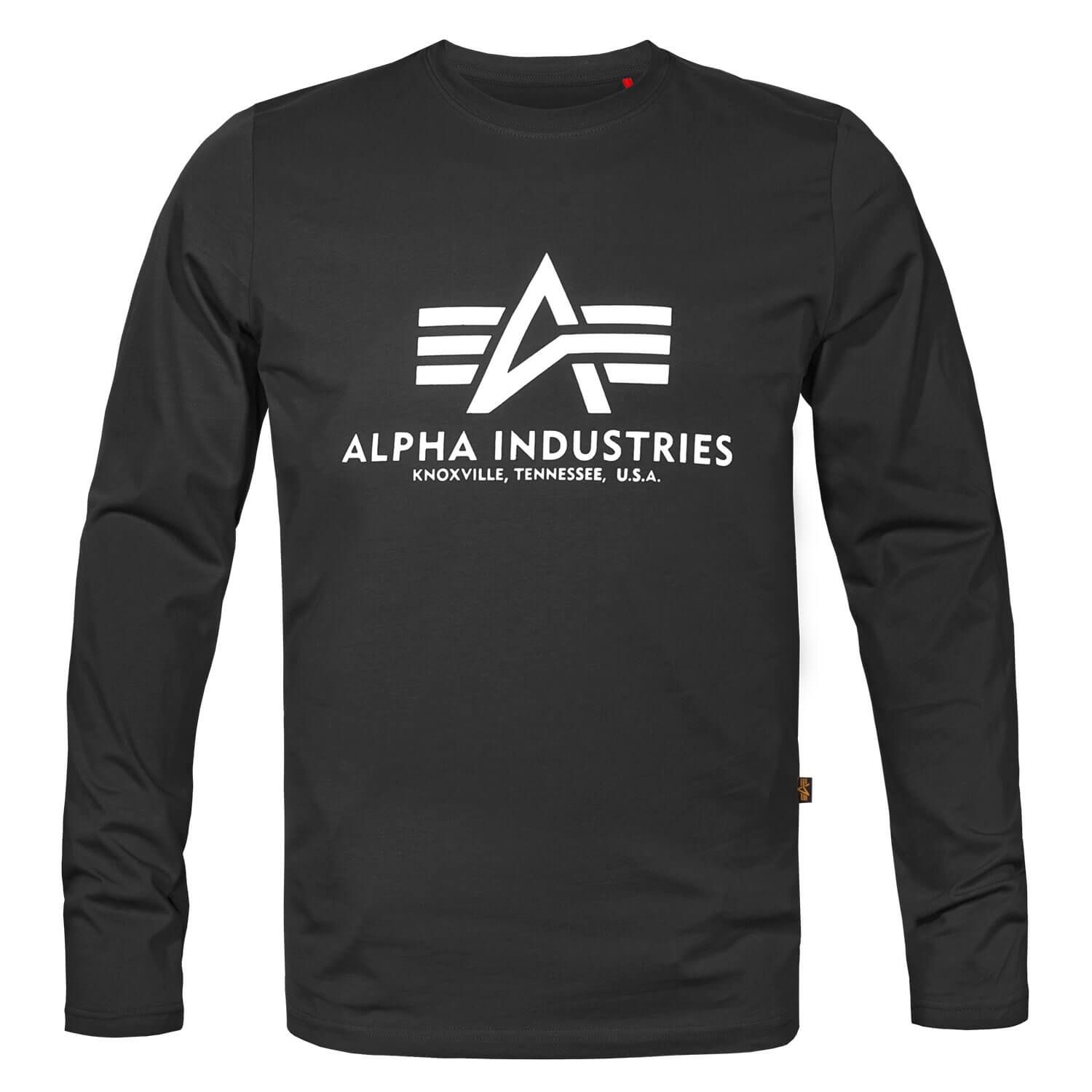 Basic Alpha Langarm Shirt