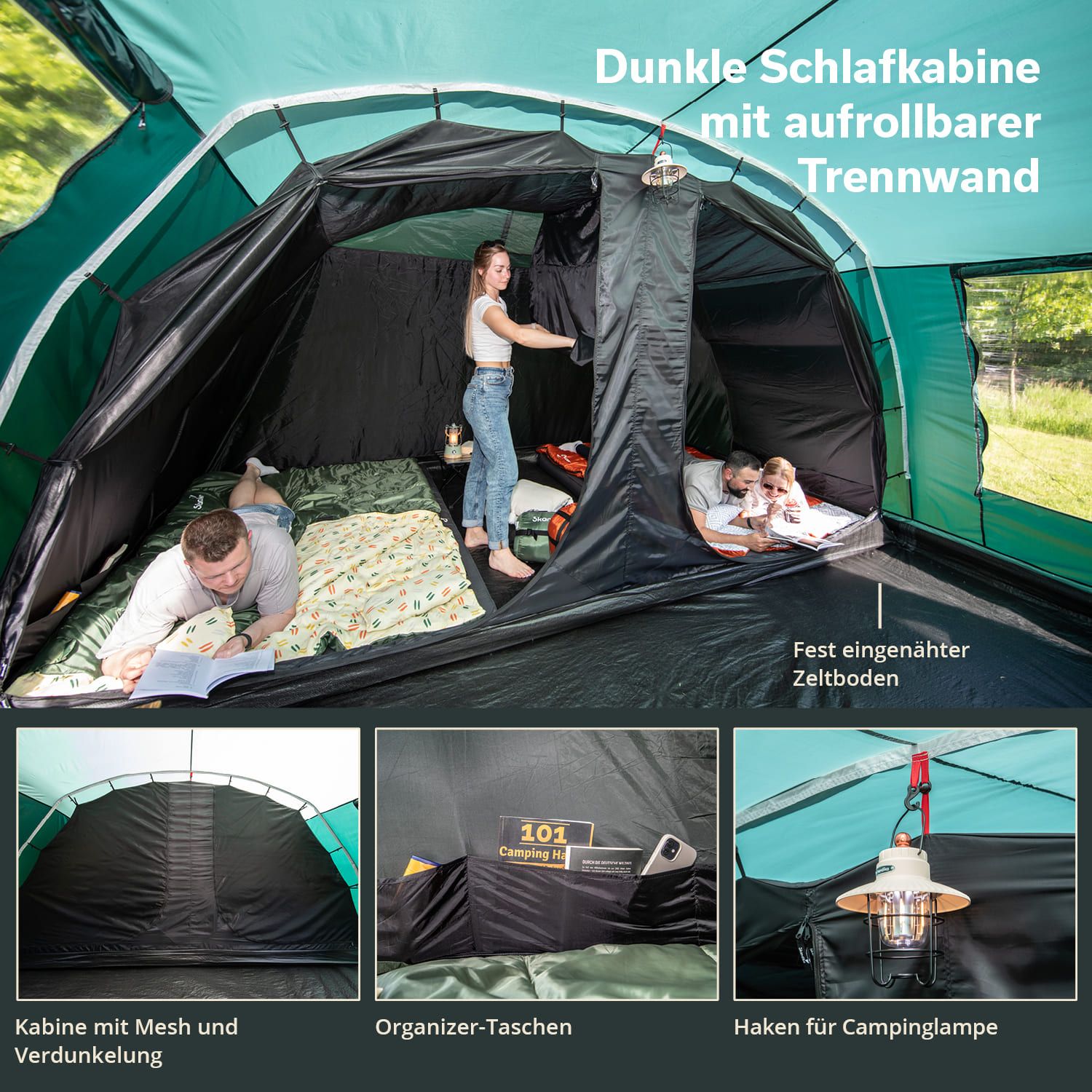 Skandika Kaupanga 6 Tunnelzelt