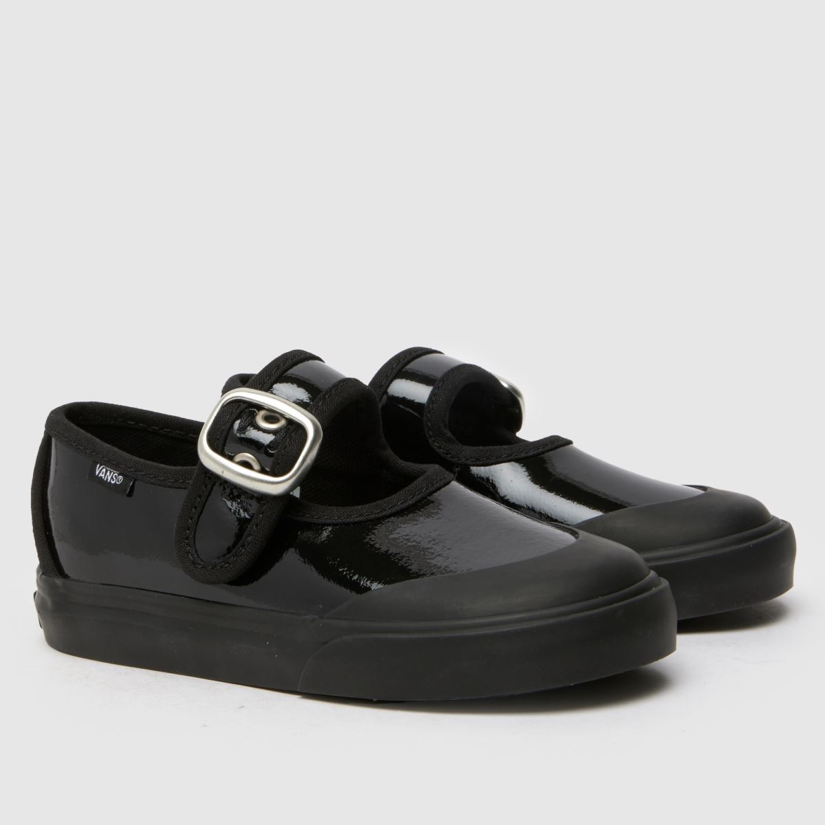 Vans svarta Mary Jane-skor för flickor