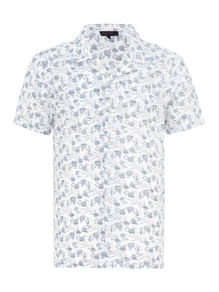 Felix Hardy Hemd in Weiss-Navy1 günstig kaufen