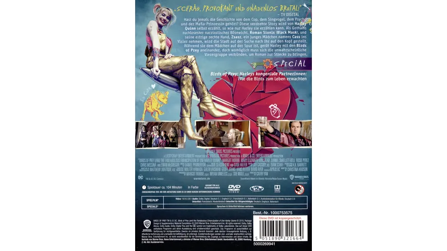 Birds of Prey - The Emancipation of Harley Quinn