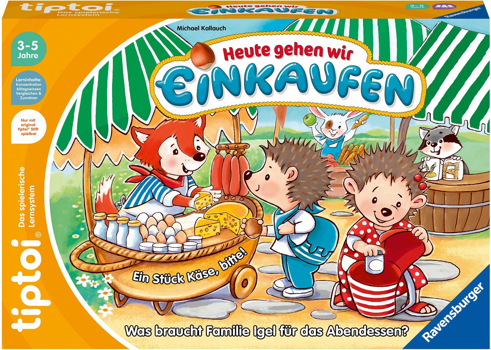 Ravensburger Spiel, tiptoi® Heute gehen wir einkaufen, Made in Europe, FSC® - schützt Wald - weltweit