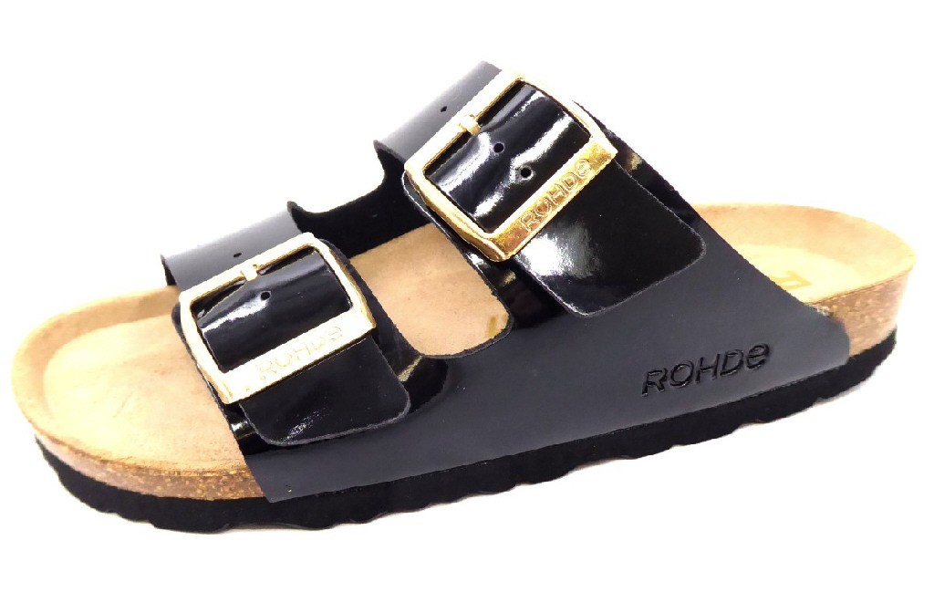 ROHDE Clogs schwarz