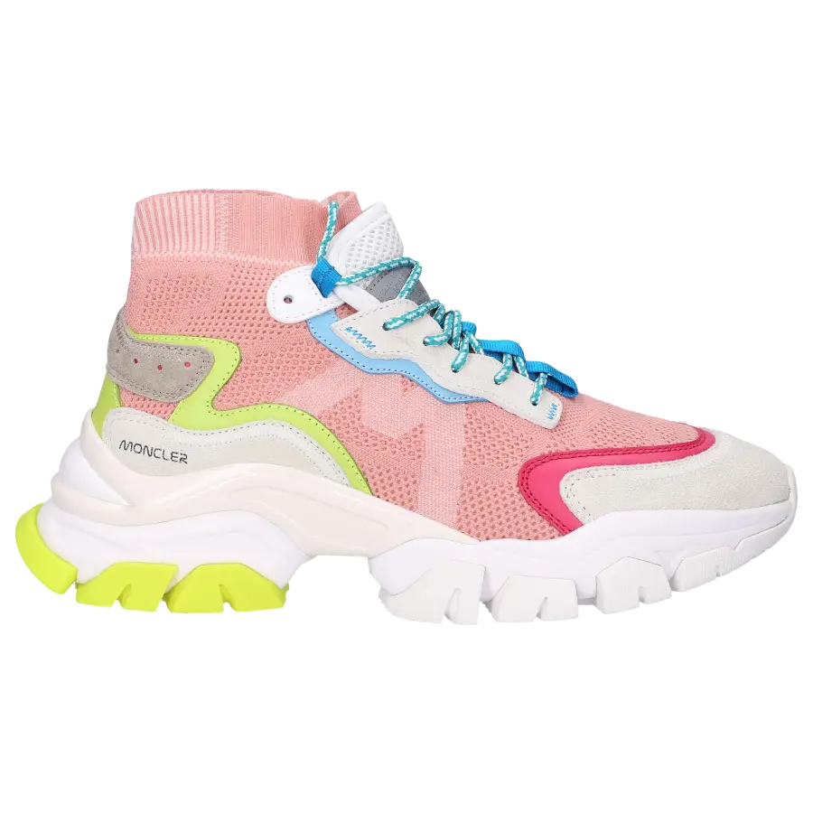 Moncler - Sneaker high LEAVE NO TRACE HIG Polyester - pink