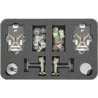 Feldherr Schaumstoffeinlage für Star Wars Armada Wave 6 Hammerhead Corvettes