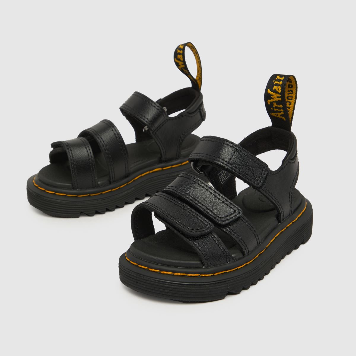 Dr. Martens fekete klaire kisgyermek szandál