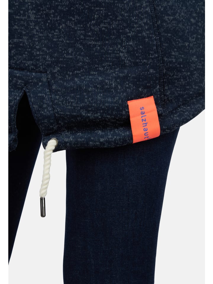 Salzhaut Strickfleecemantel Tärgern in Navy günstig kaufen