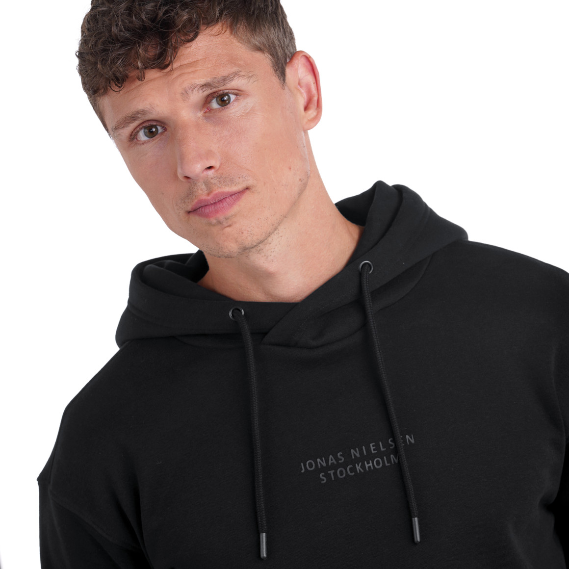 Herren Hoodie mit Schriftzug