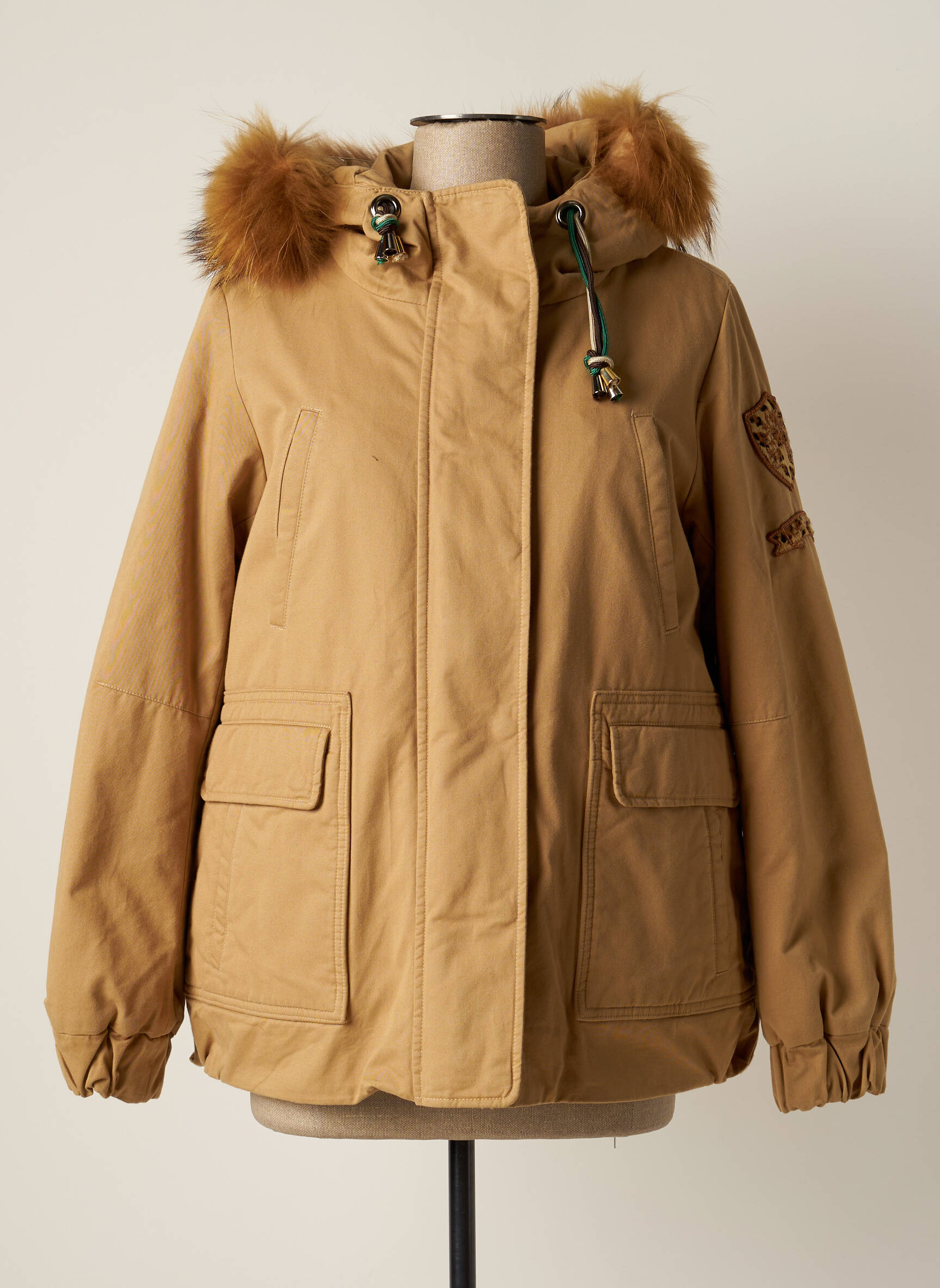 Alessandra Chamonix Parkas Femme couleur beige