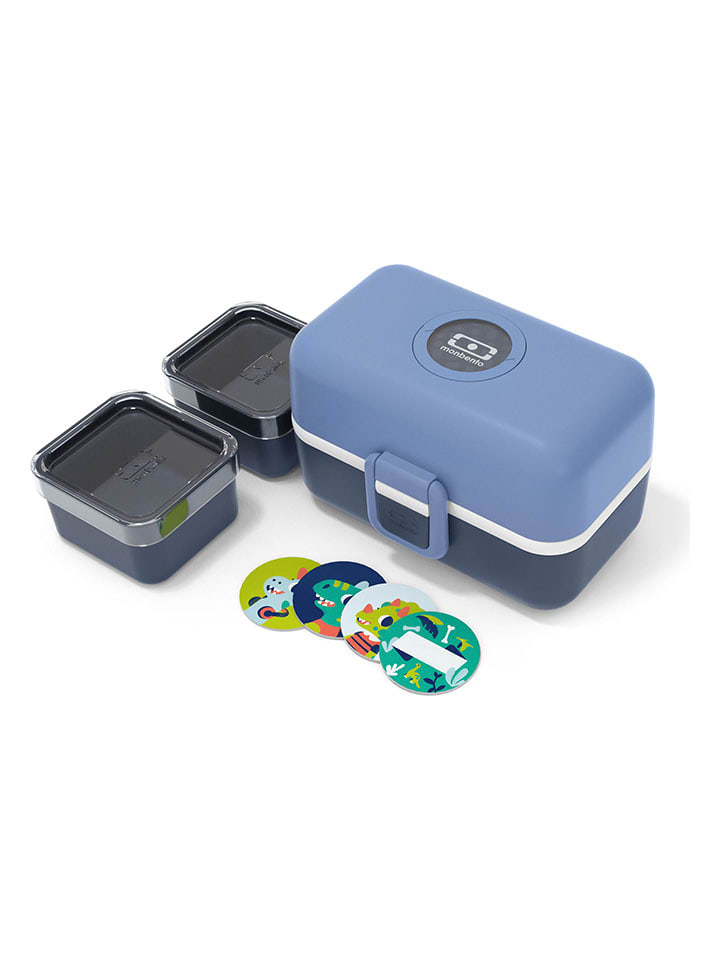 Monbento 7tlg, Lunch-Set in Blau günstig kaufen onesize