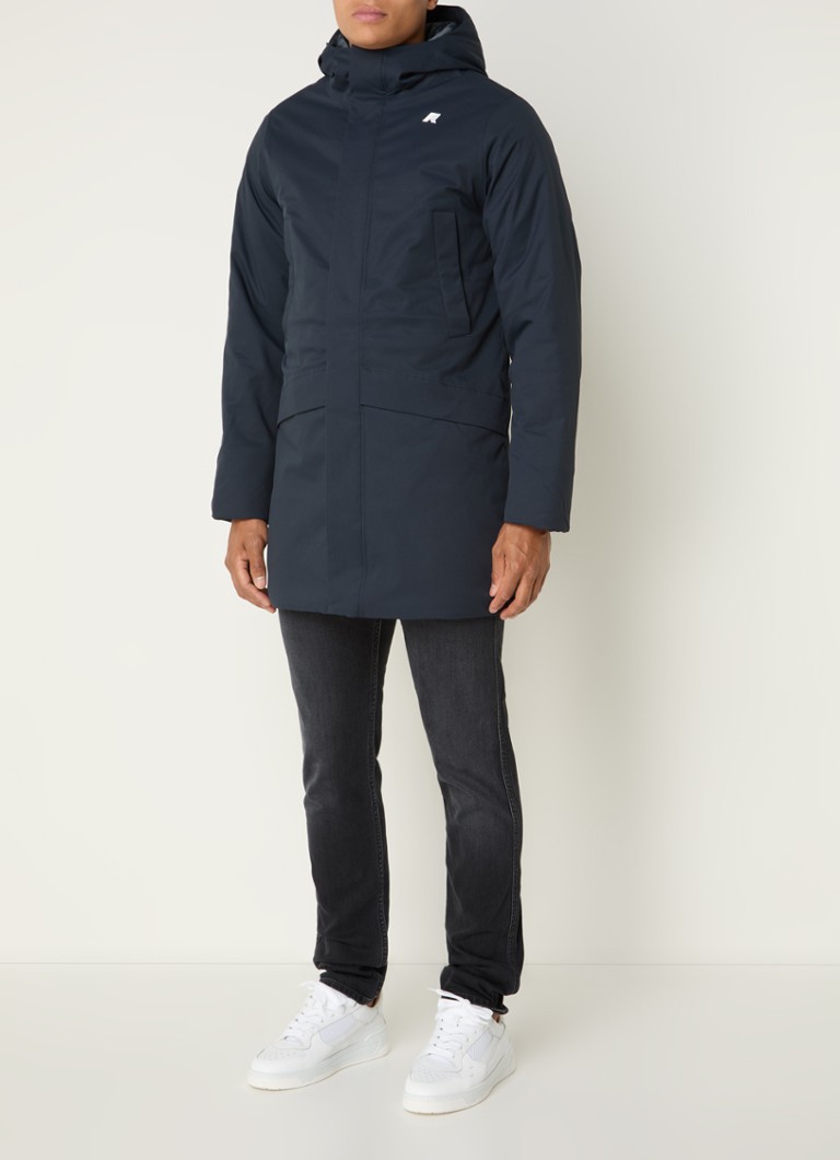 Parka z kapturem K-Way Jarno