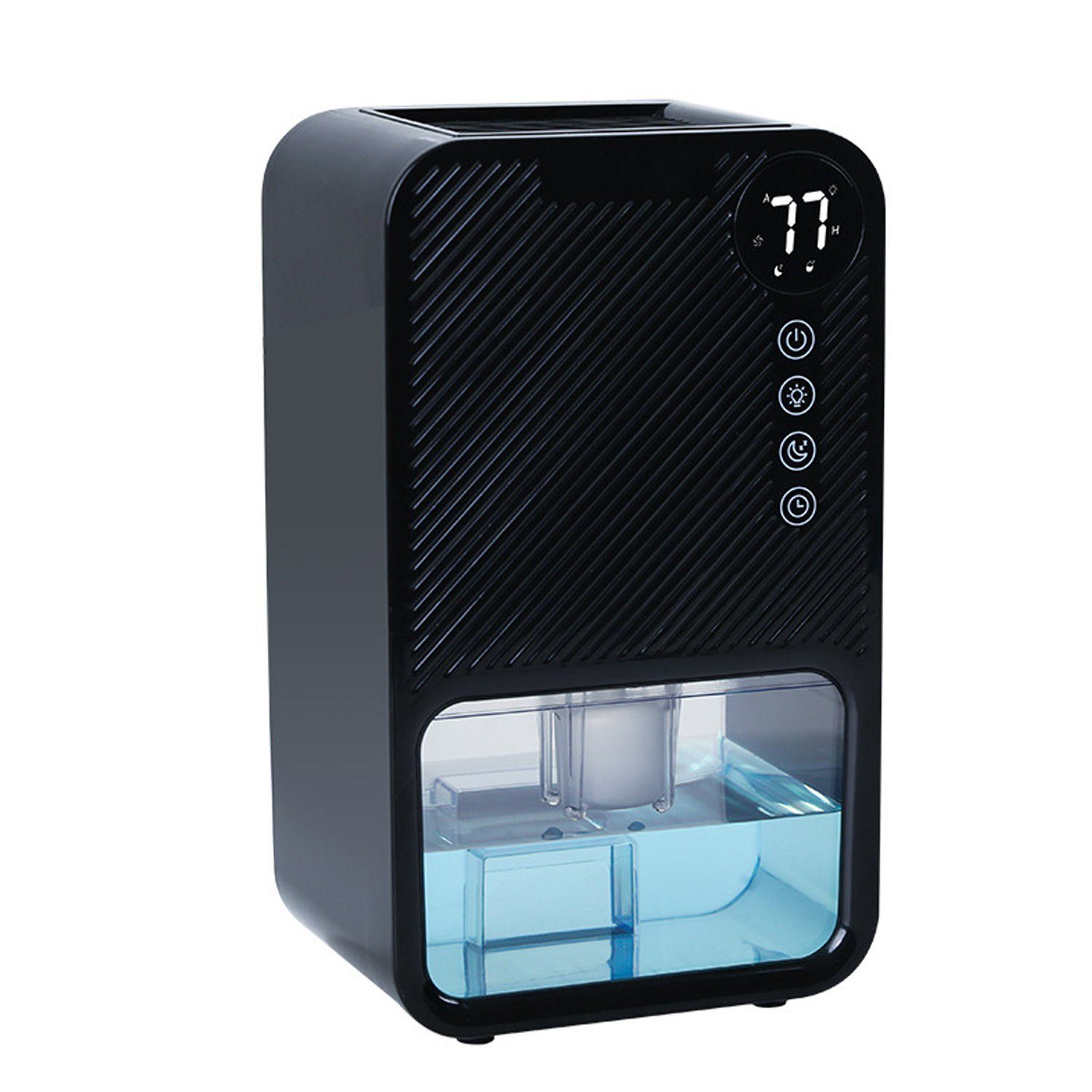 MAGICSHE Luftreiniger 1100ml Kleiner Luftentfeuchter, Schlafmodus, für 20 m² Räume, für Büros/Schlafzimmer/Badezimmer