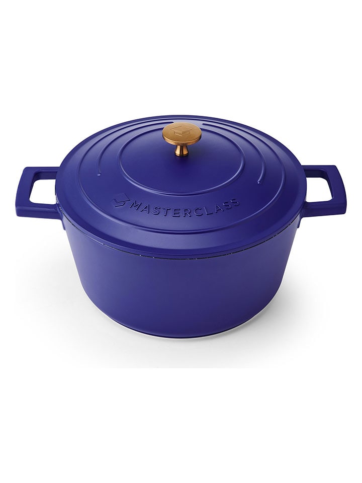 MasterClass 2tlg. Set: Bräter in Blau - Ø 24 cm günstig kaufen onesize