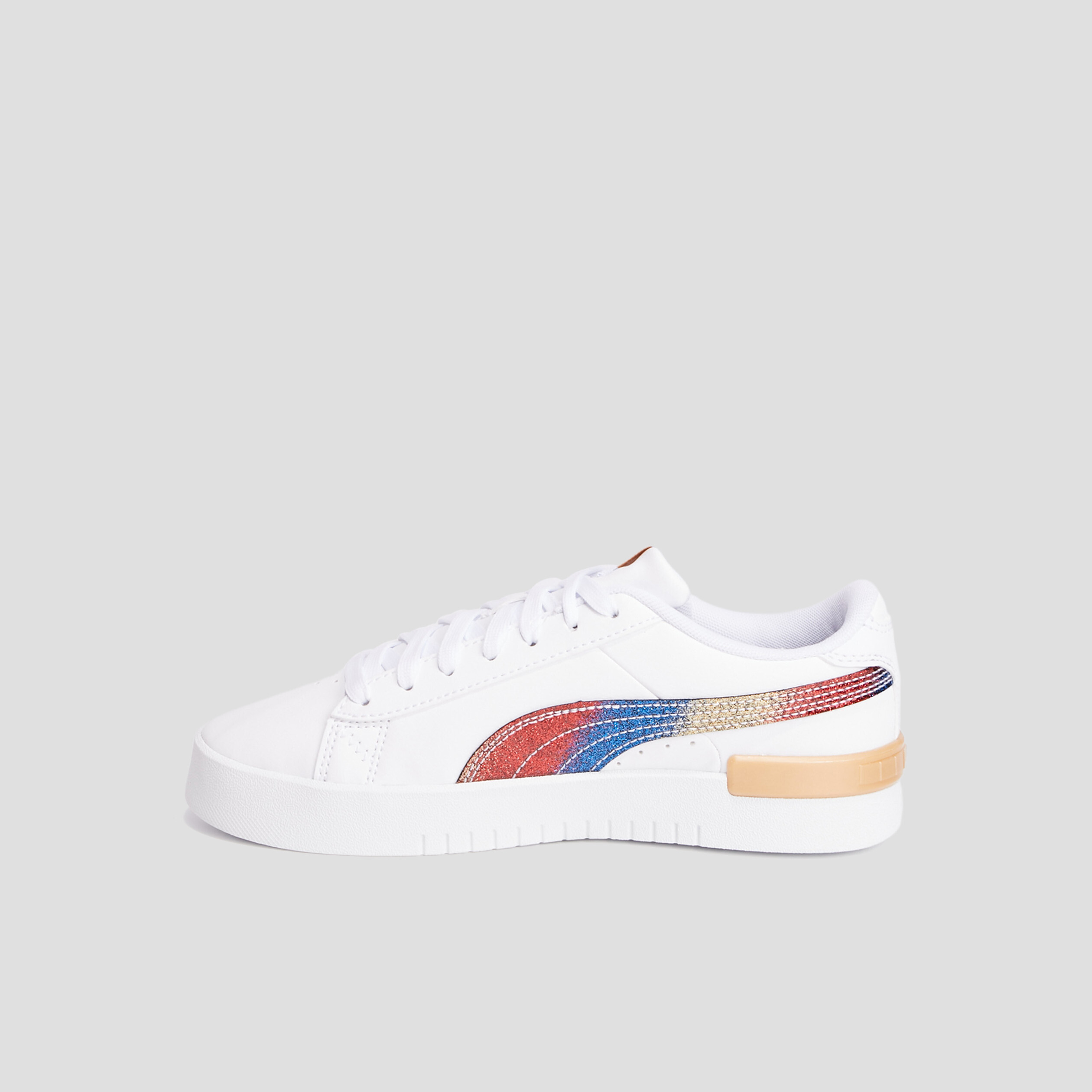 Tennis à lacets Puma Jada blanc fille | La Halle