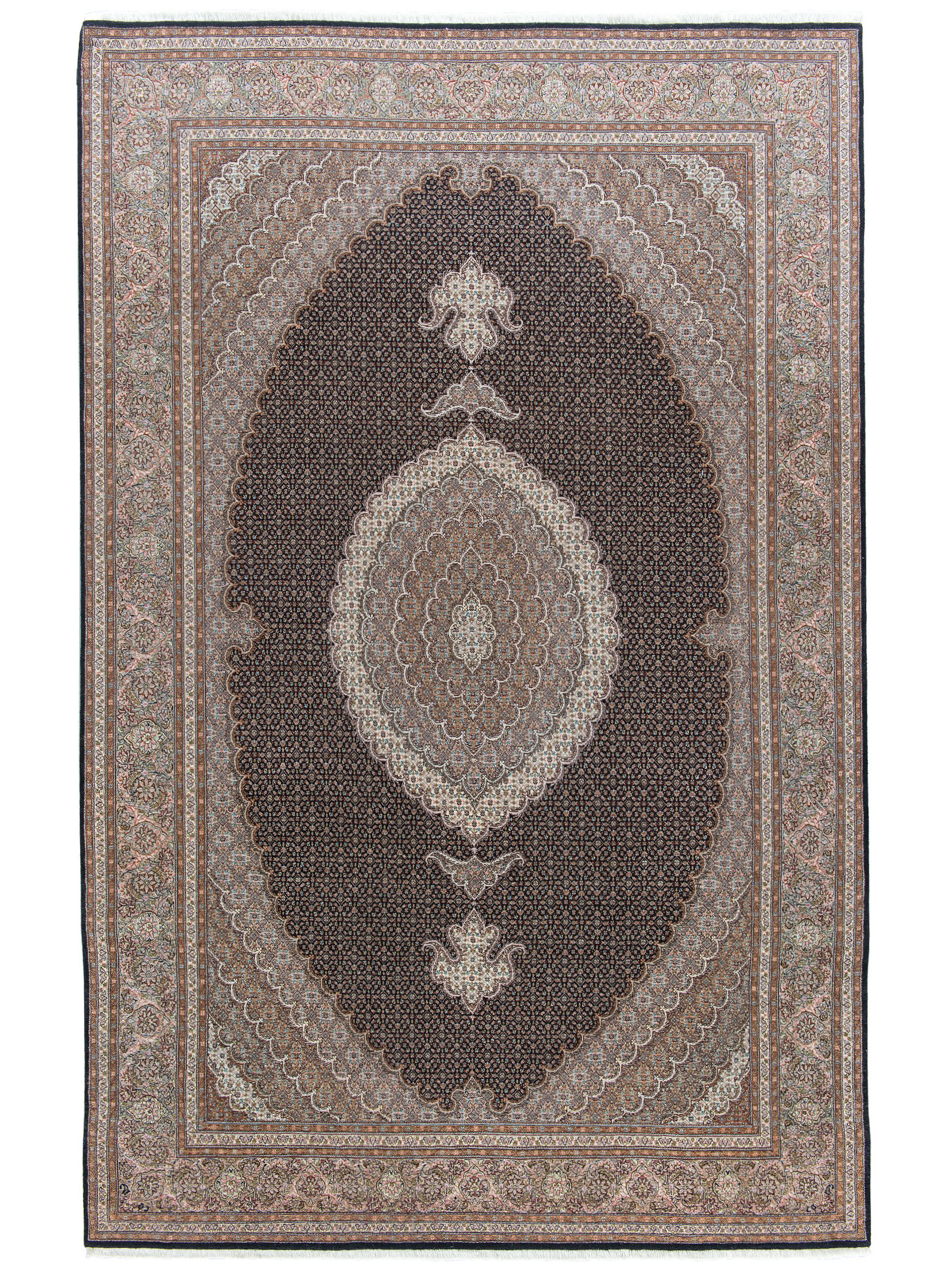 Täbriz 50 Raj ca. 195 x 302 cm, Unikat / Einzelstück