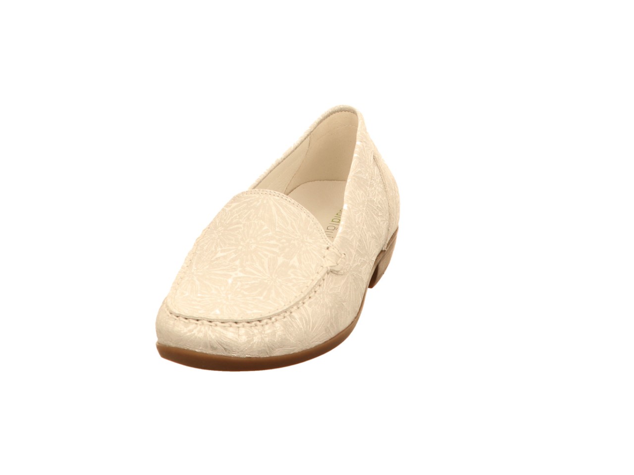 WALDLÄUFER Klassische Slipper silber