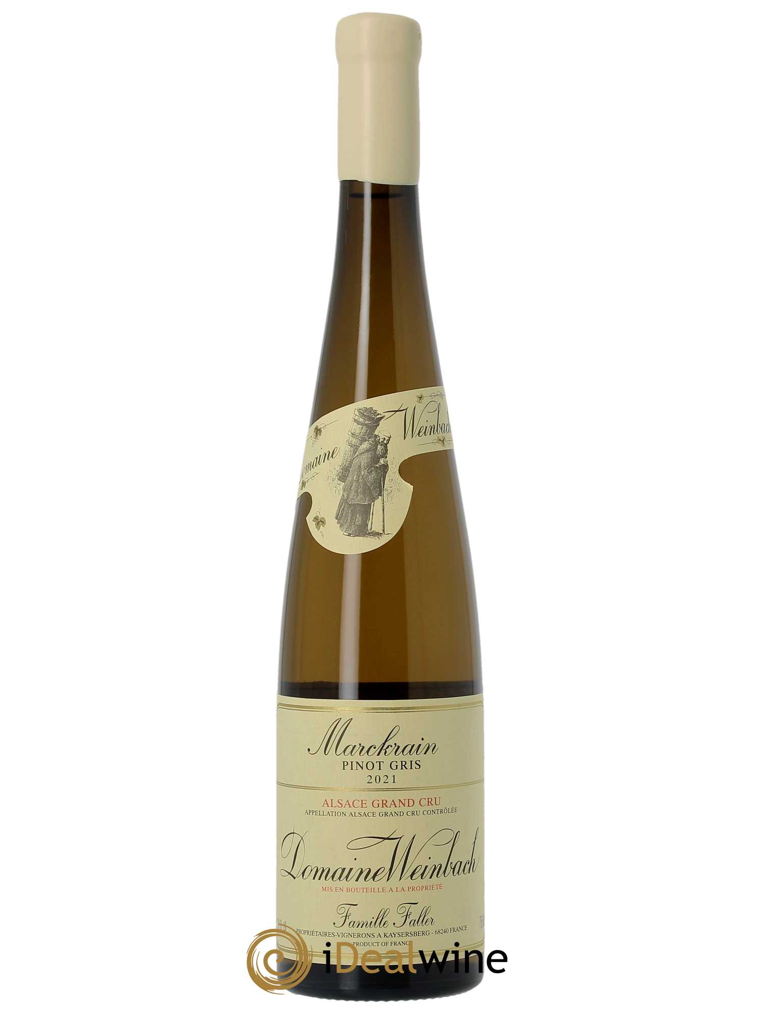 Alsace Grand Cru Marckrain Pinot Gris Weinbach (Domaine)  2021 - Lot de 1 Bouteille