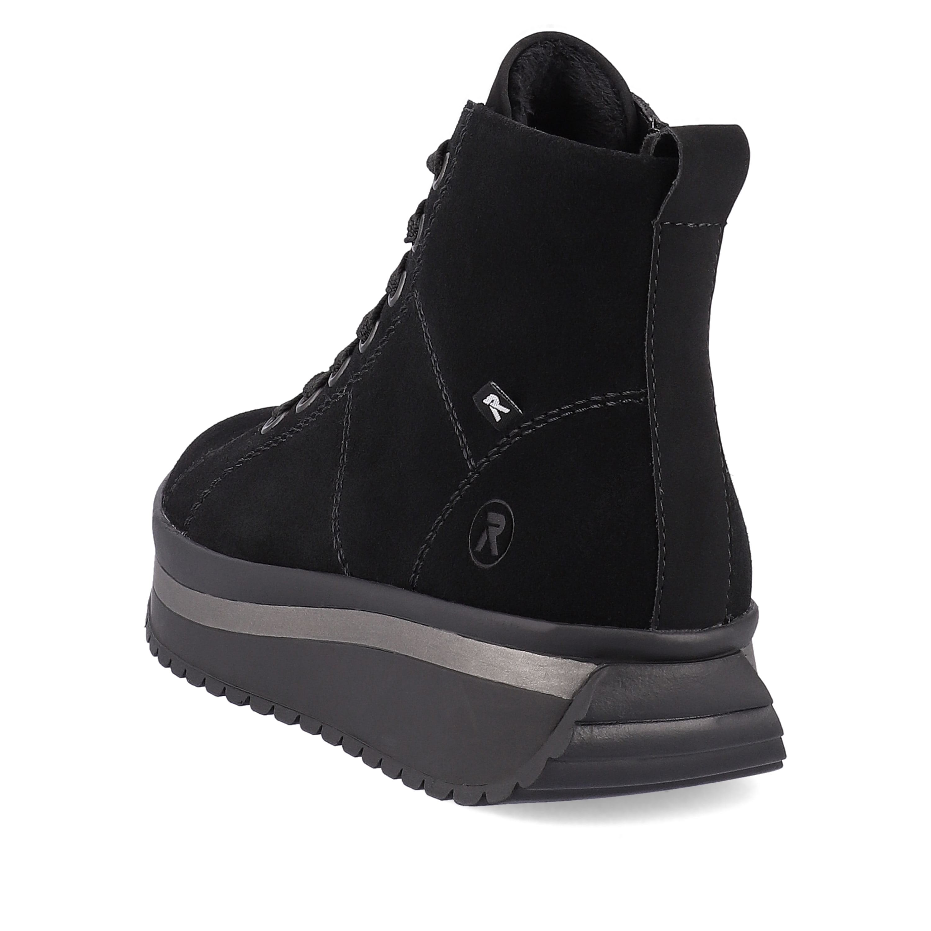 Rieker Damen Sneaker High deep black
