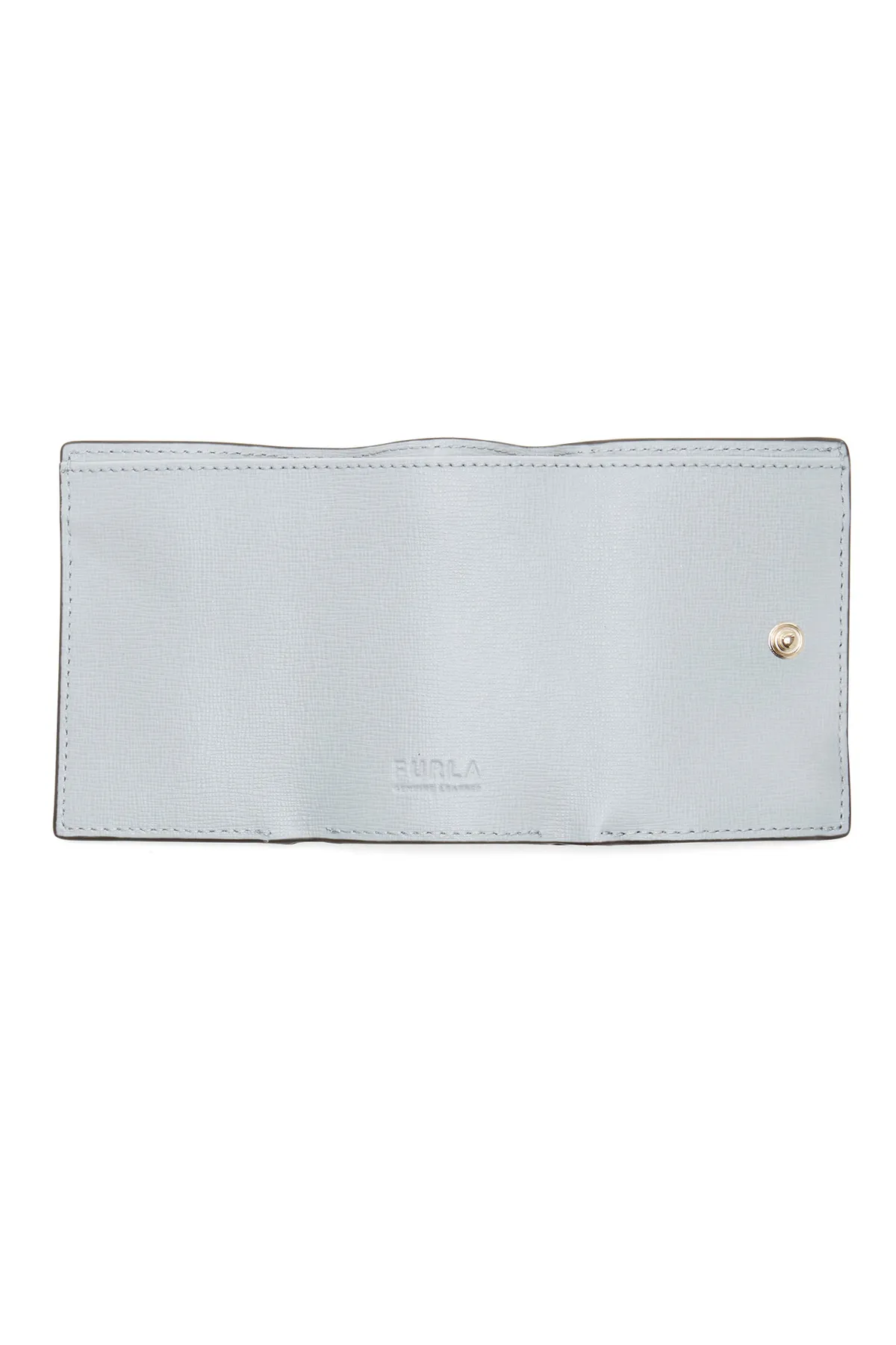 FURLA  Babylon Blaue Leder Druckknopf Brieftasche PCY9UNOHSF000AR300