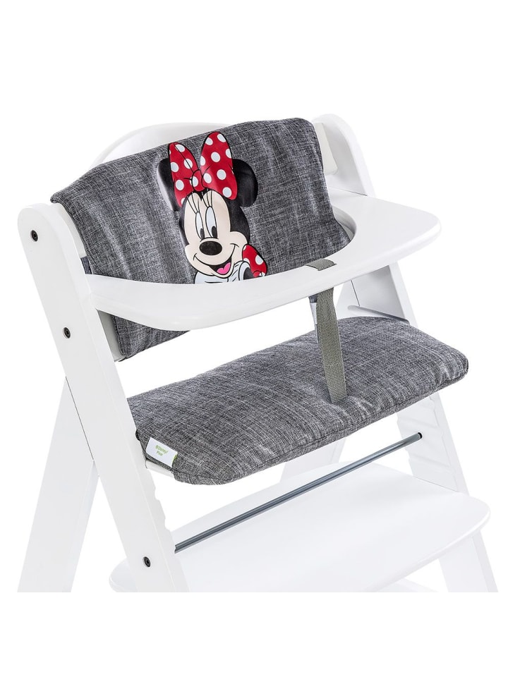 Hauck Hochstuhlauflage & Sitzverkleinerer - Disney Deluxe in grau günstig kaufen onesize