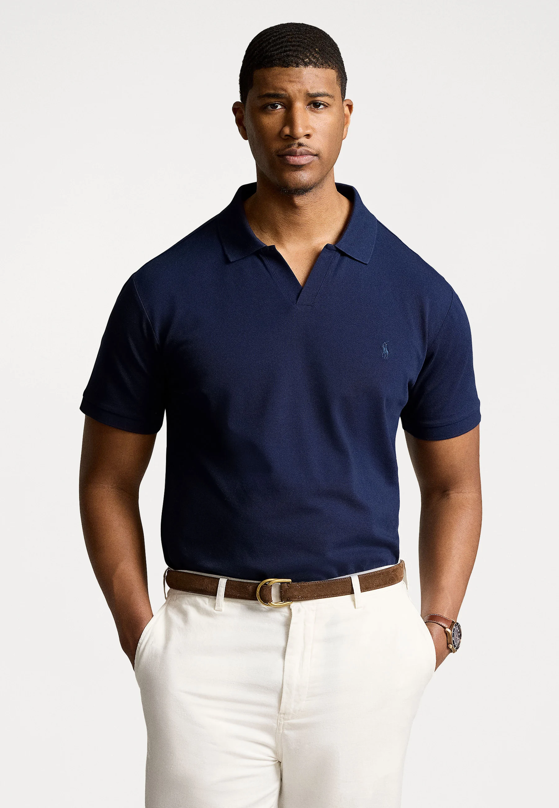 Polo Ralph Lauren Big & Tall de malla elástica - Polo