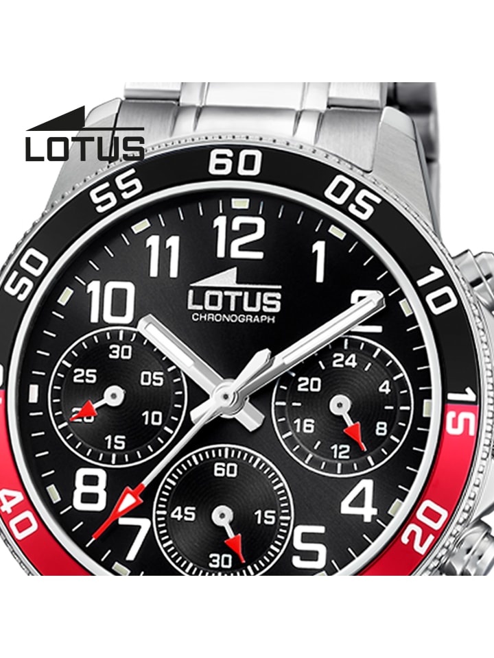 Lotus Chronograph-Armbanduhr Lotus Junior silber mittel (ca. 36mm) günstig kaufen onesize