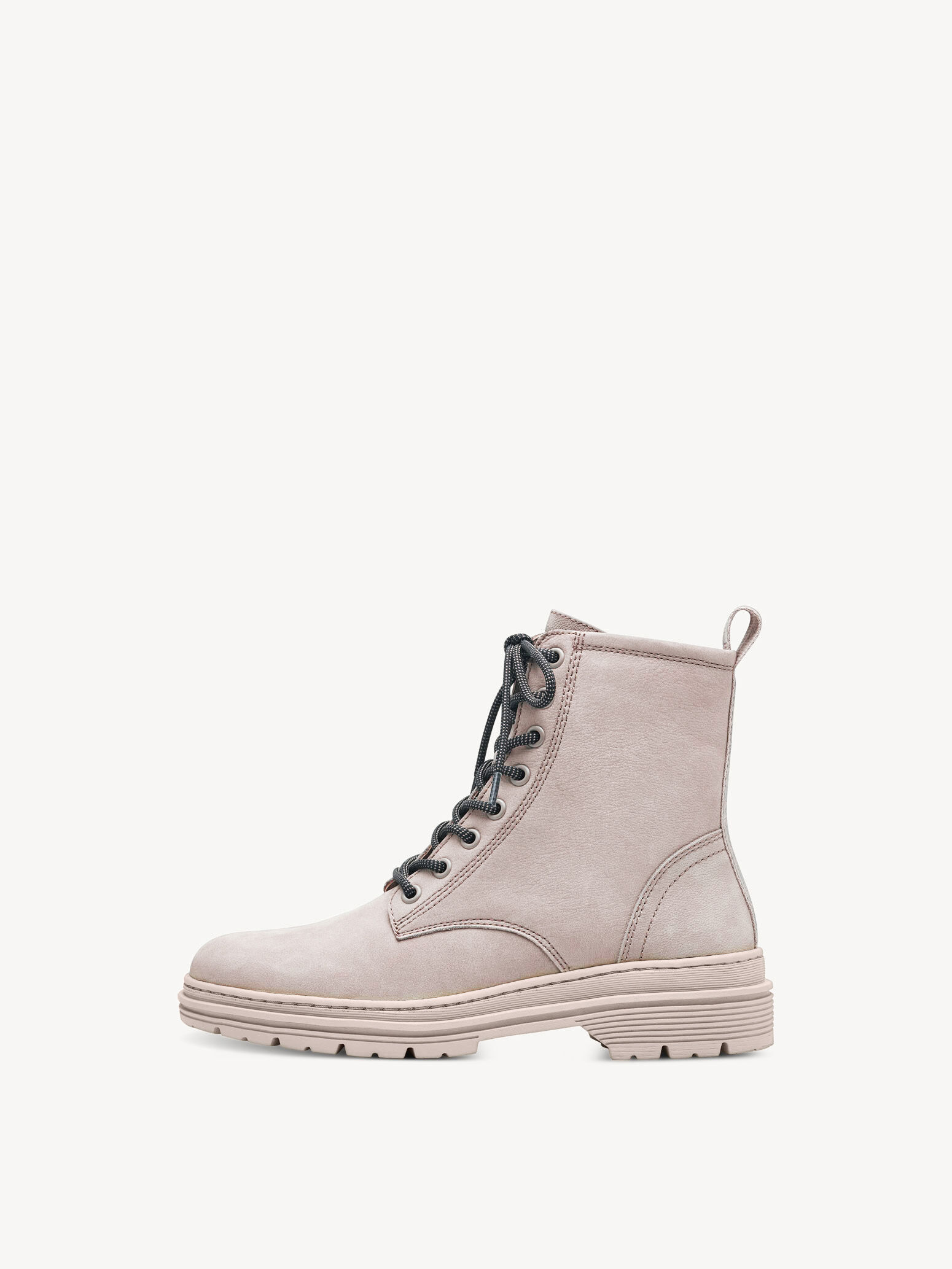Bottine en cuir - beige