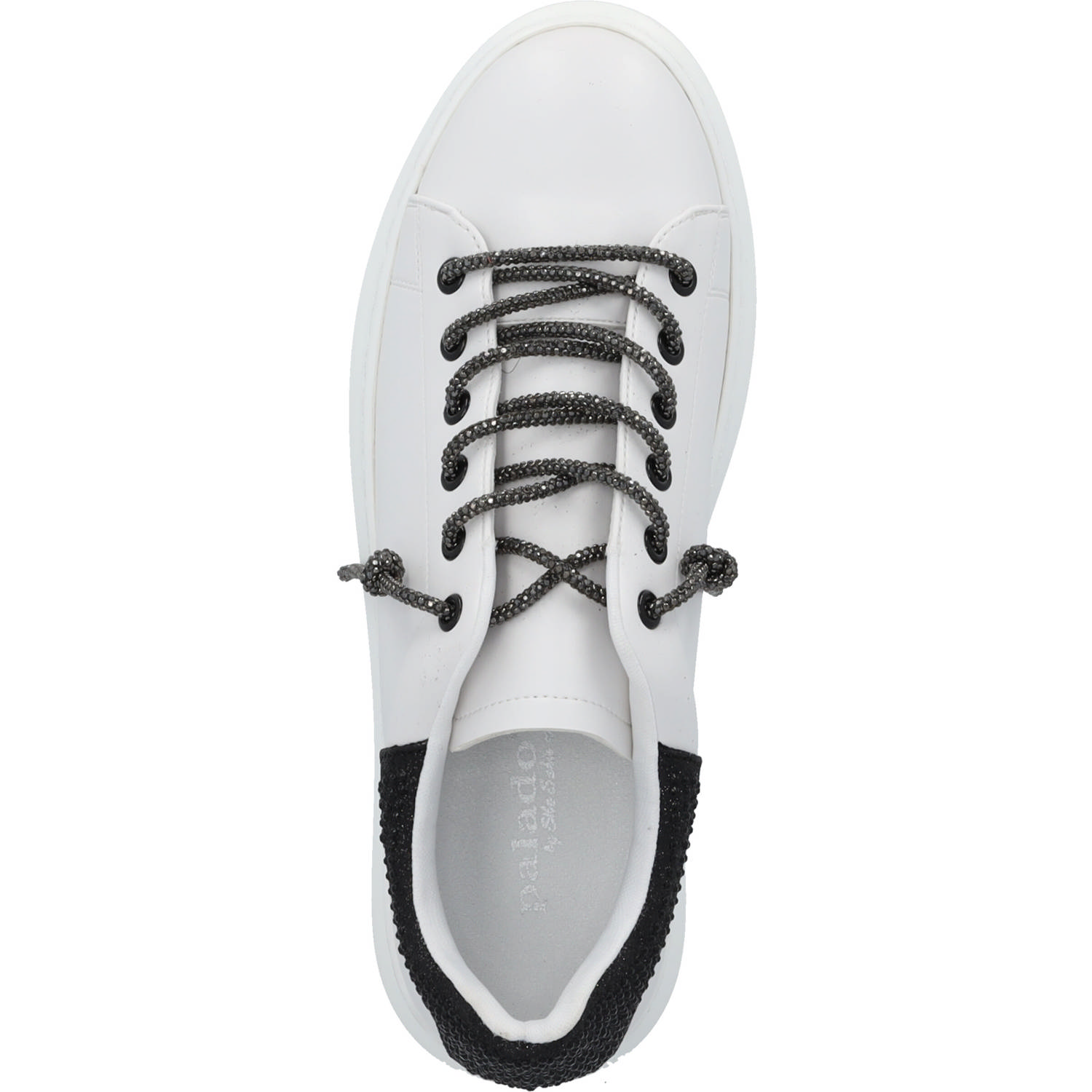 Palado Rugu by Sila Sahin, Sneakers Low, Damen, Weiß/Schwarz