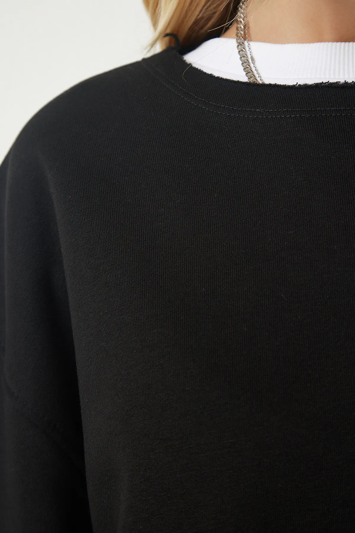 Happiness İstanbul  Sweatshirt - Schwarz - Regular Fit