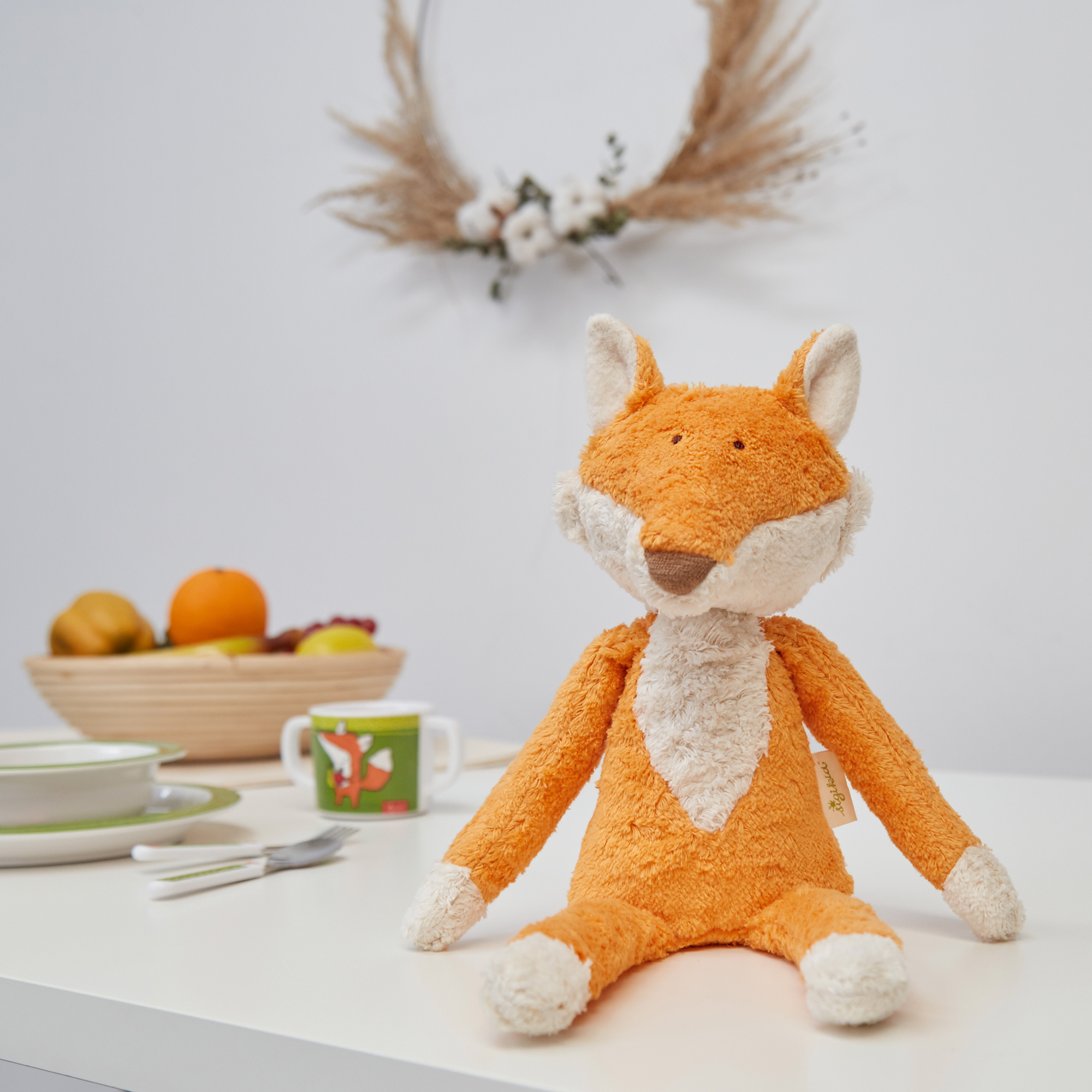 Bio Kuscheltier Fuchs Natur pur