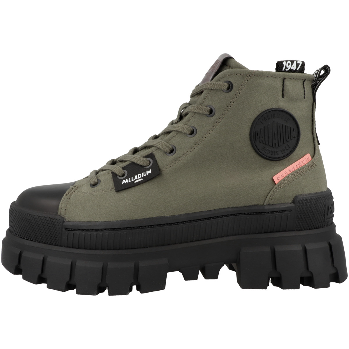 Palladium Revolt Hi Tx Schnürboots gruen