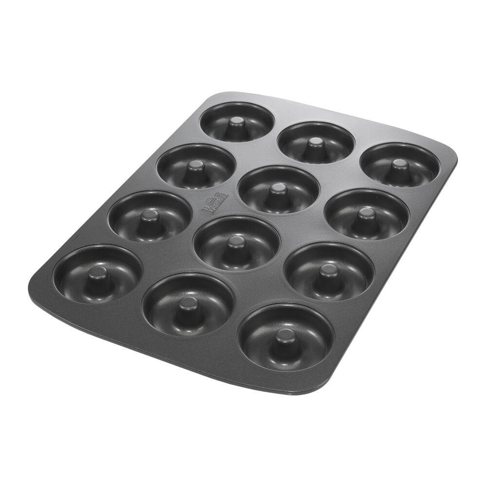 Birkmann Donutplatten Easy Baking Donut-Blech für 12 Donuts, Stahl