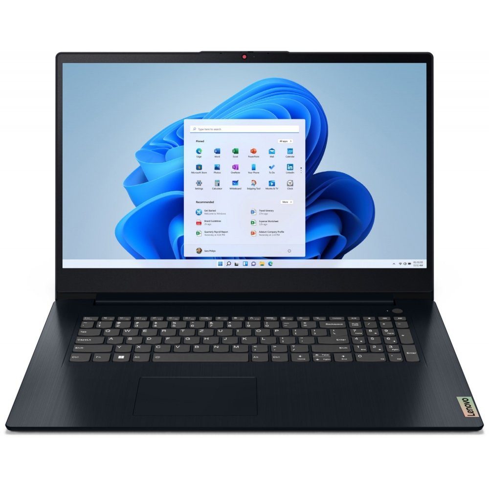 Lenovo IdeaPad 3 17IAU7 (82RL008NGE) 512 GB SSD / 8 GB - Notebook Notebook (Intel Pentium Gold, 512 GB SSD)