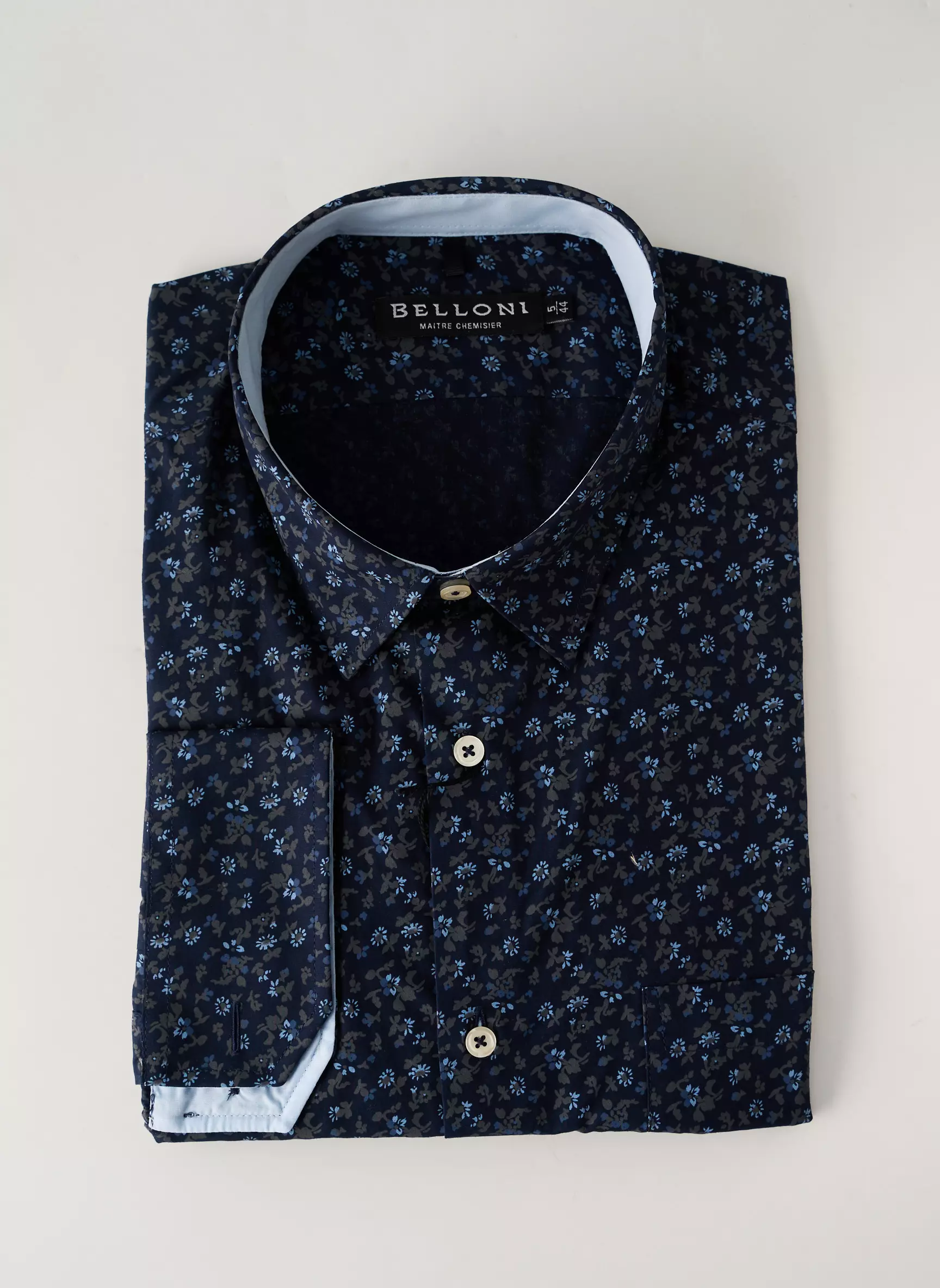 Belloni Manches Longues Homme couleur bleu