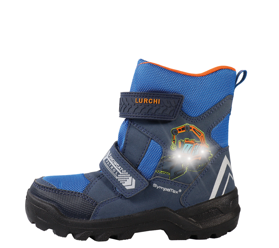Lurchi Schneestiefel Kostja-SYMPATEX - royal-orange