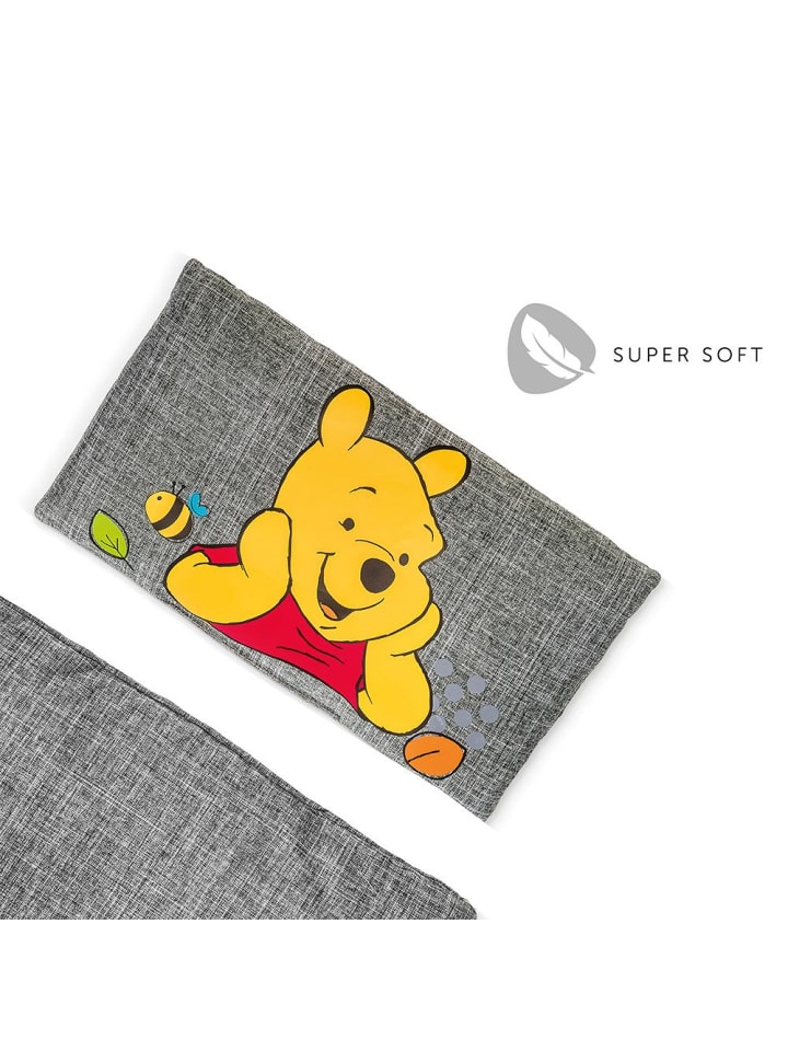 Hauck Hochstuhlauflage & Sitzverkleinerer - Disney Deluxe in grau günstig kaufen onesize