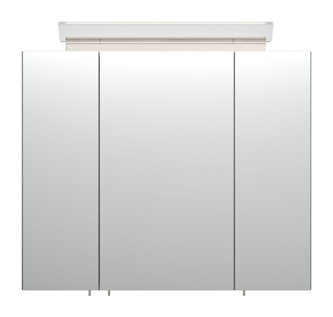 Posseik Spiegelschrank 75 inklusive LED-Acrylglaslampe beton EEK: F