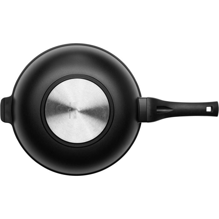 PermaDur Premium Wok mit Glasdeckel, 30 cm