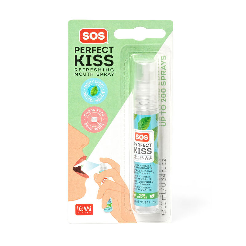 Ústny sprej s mätovou príchuťou - SOS Perfect Kiss