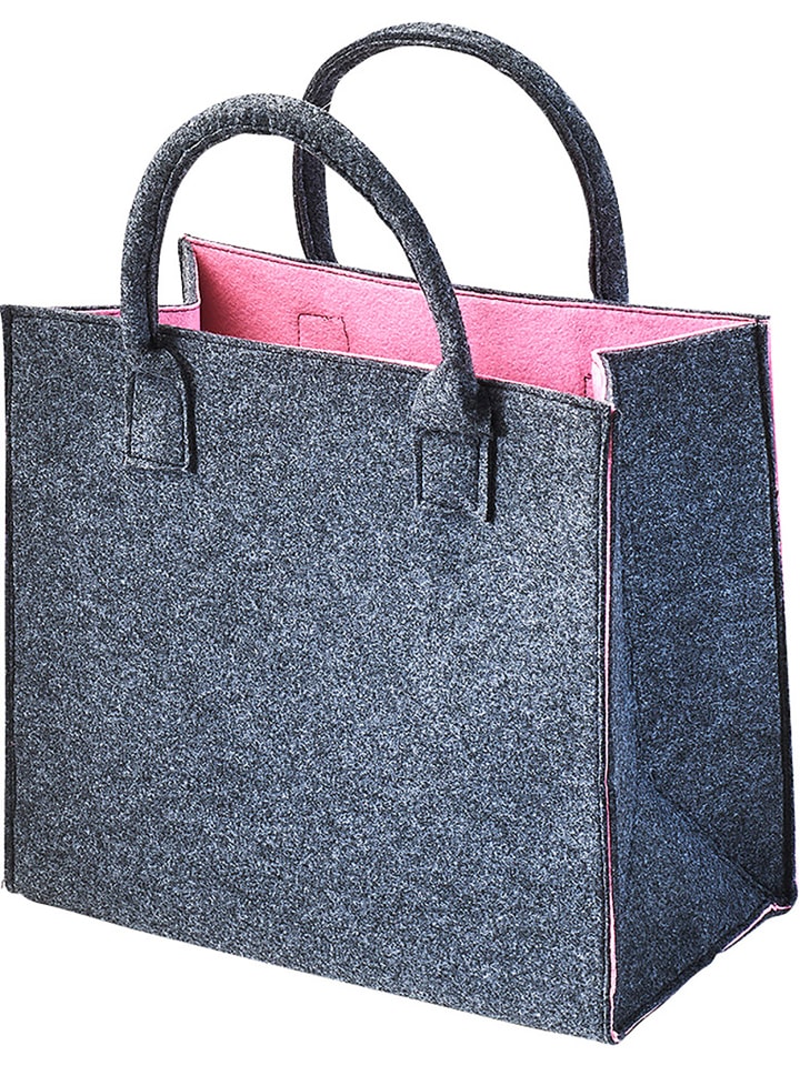 kobolo Einkaufstasche PINKFELTSHOP in Grau günstig kaufen onesize