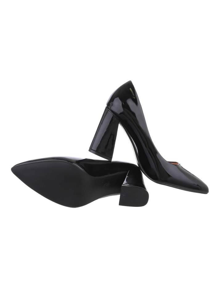 Ital-Design Pump in Schwarz günstig kaufen