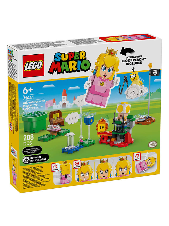 LEGO LEGO® Super Mario™: Abenteuer mit interaktiver LEGO® Peach™ - ab 6 Jahren günstig kaufen onesize
