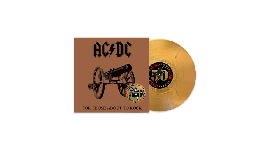 For Those About To Rock (We Salute You)/gold vinyl
