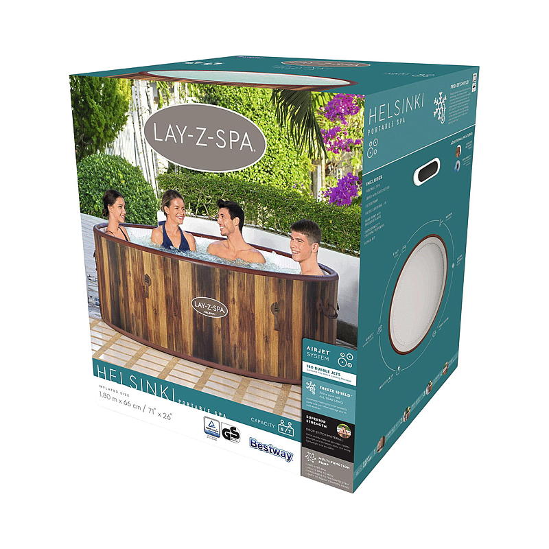 Bestway Boblebasseng Lay-Z spa, Helsinki