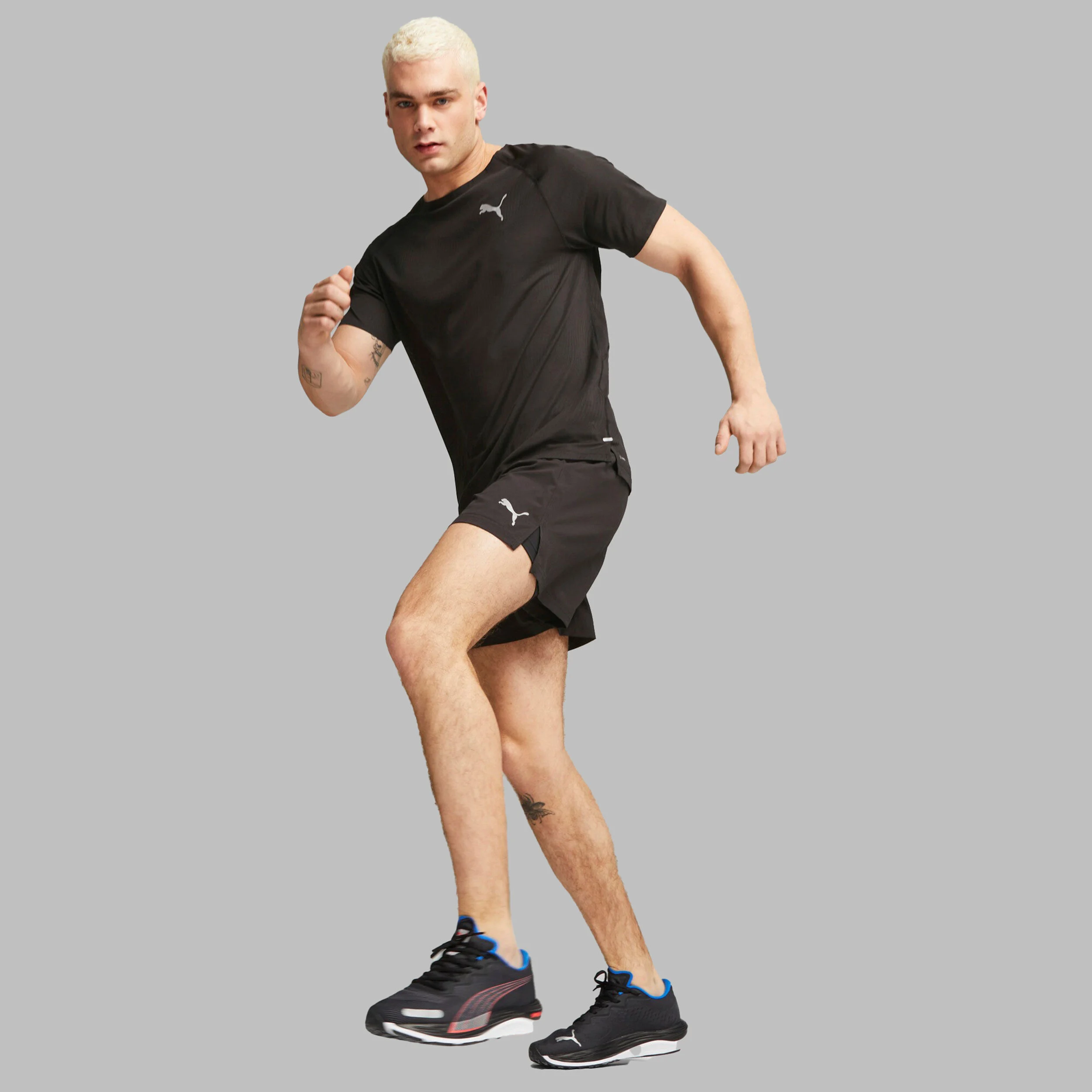 Run Ultraweave 2in1 Shorts Herren - Schwarz