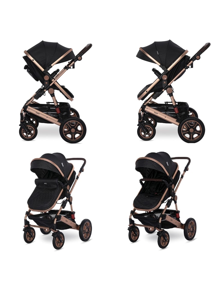 Lorelli Kinderwagen Lora in schwarz günstig kaufen onesize