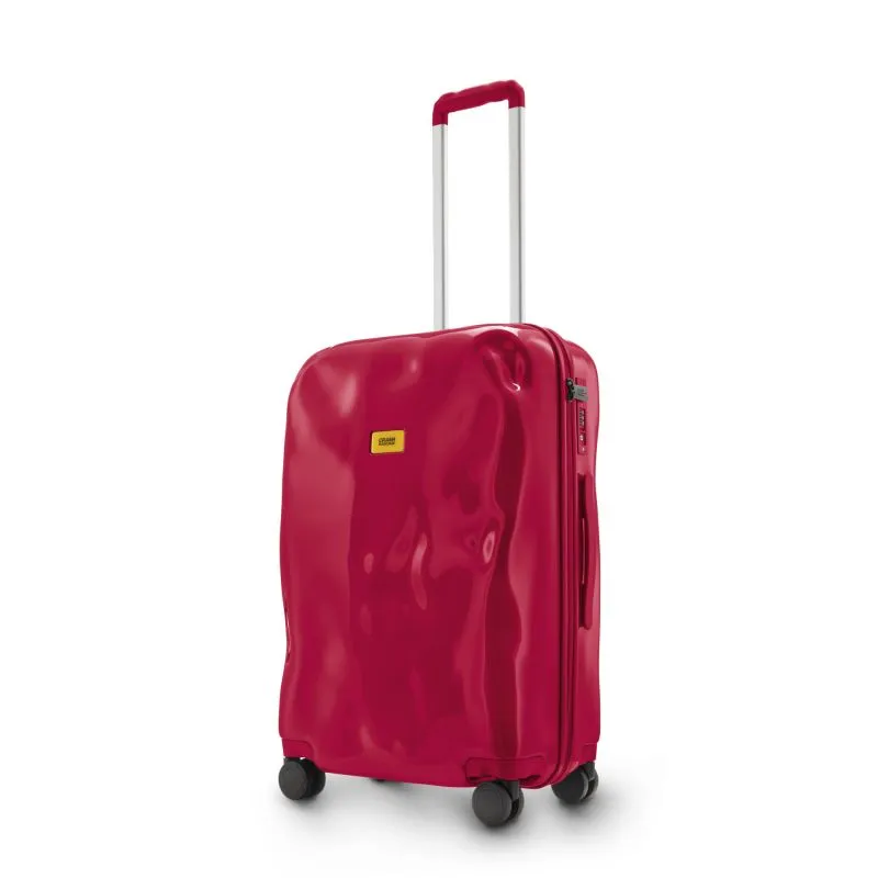 Crash Baggage Icon Tone on Tone Trolley M (68 cm) - Ruby Red