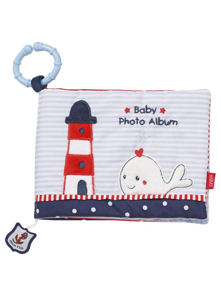 Fehn Baby-Fotoalbum Wal - Ocean Club in blau,motiv günstig kaufen onesize