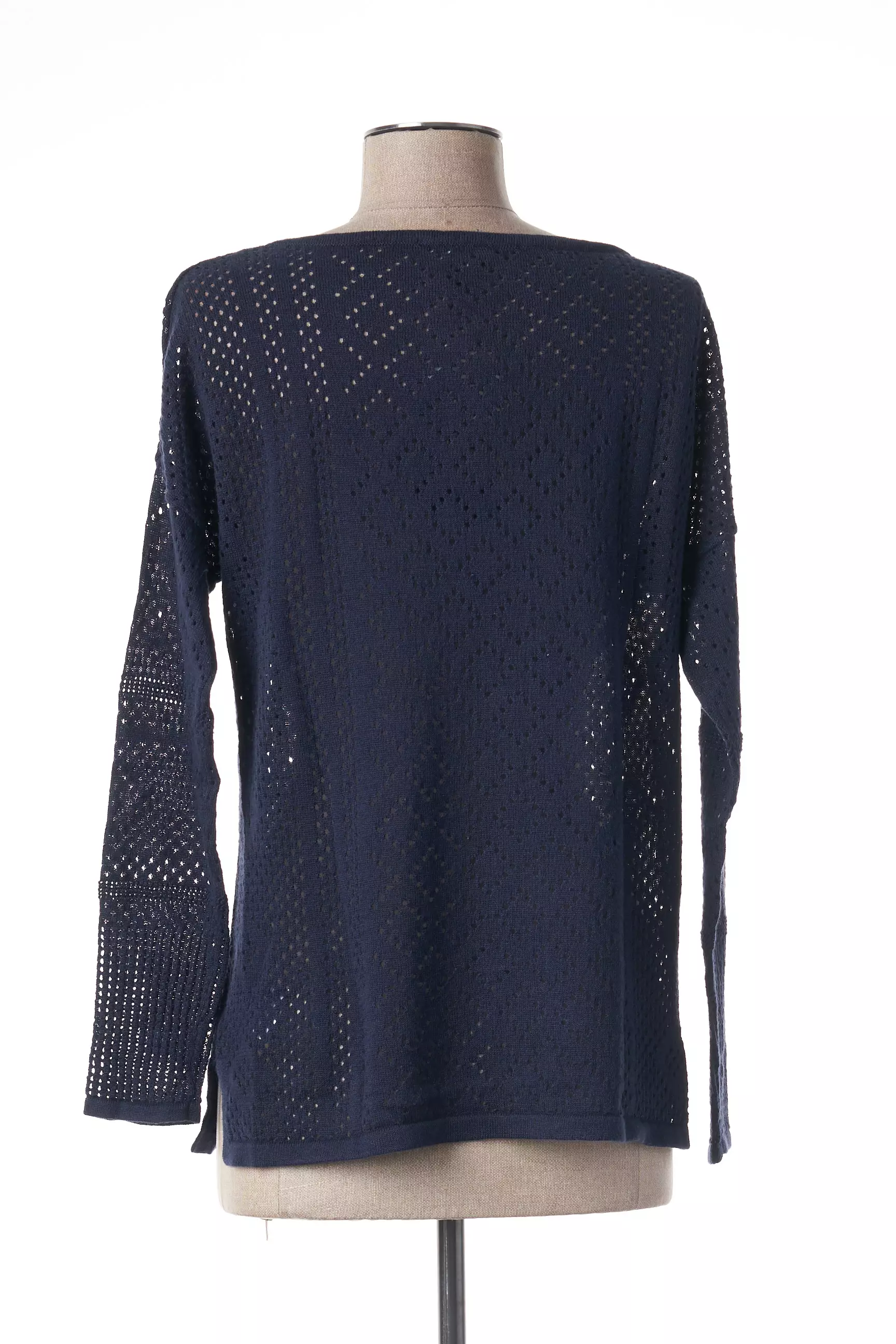 Marble Pulls Femme couleur bleu