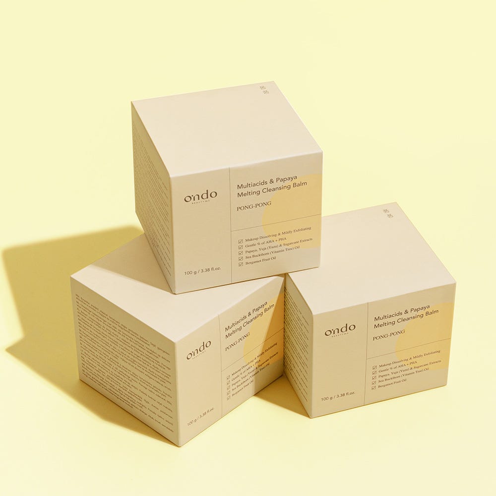 Ondo Multiacids & Papaya Cleansing Balm 100 ml